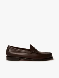 Clearance G.H.BASS Weejuns Larson Penny Loafers Soft Leather Chocolate