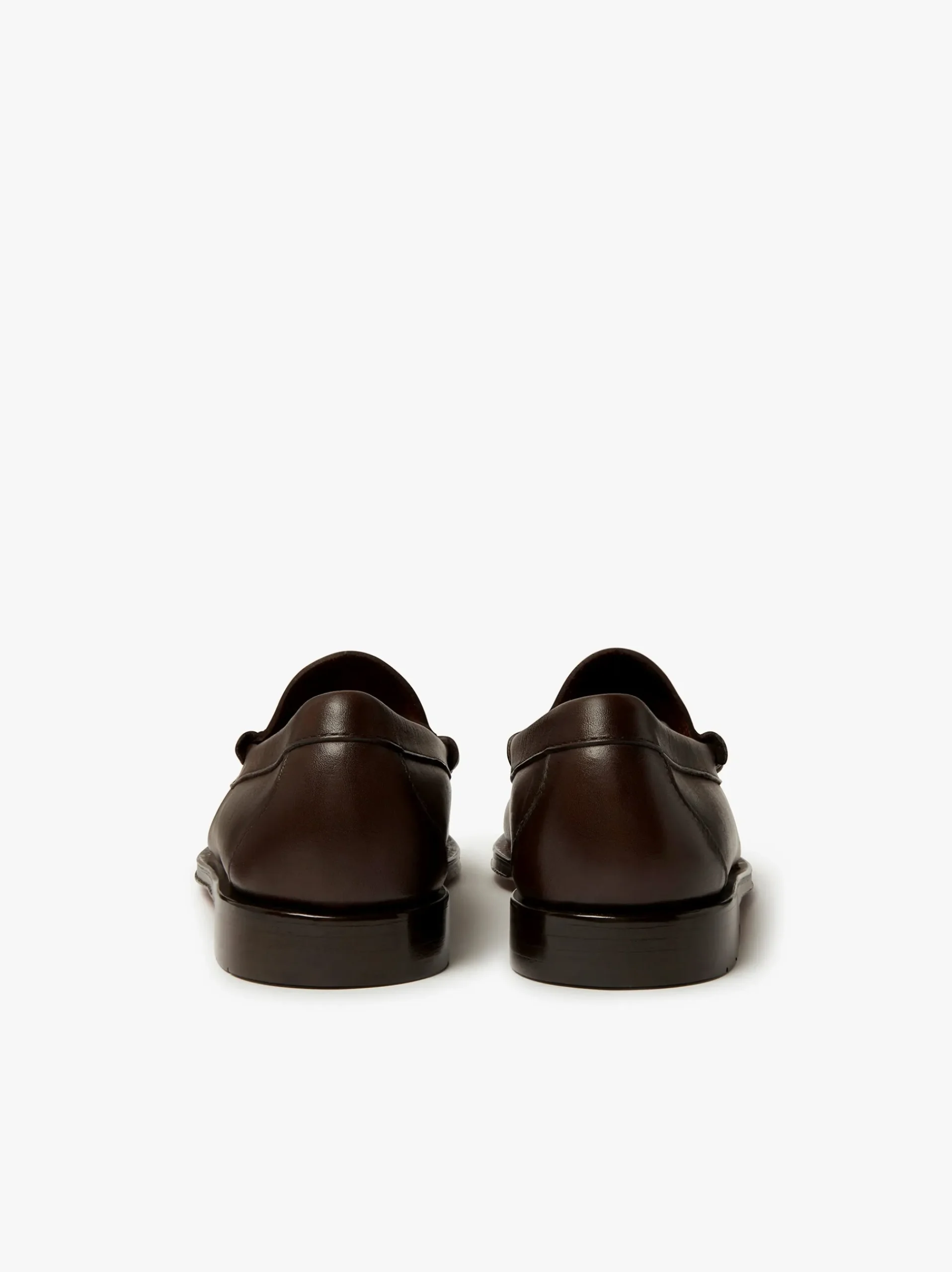 Clearance G.H.BASS Weejuns Larson Penny Loafers Soft Leather Chocolate