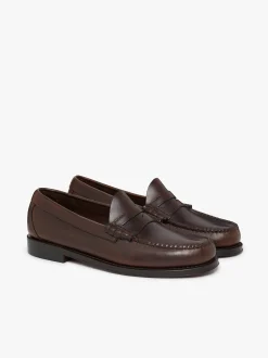 Best G.H.BASS Weejuns Larson Penny Loafers Chocolate Pull Up Leather