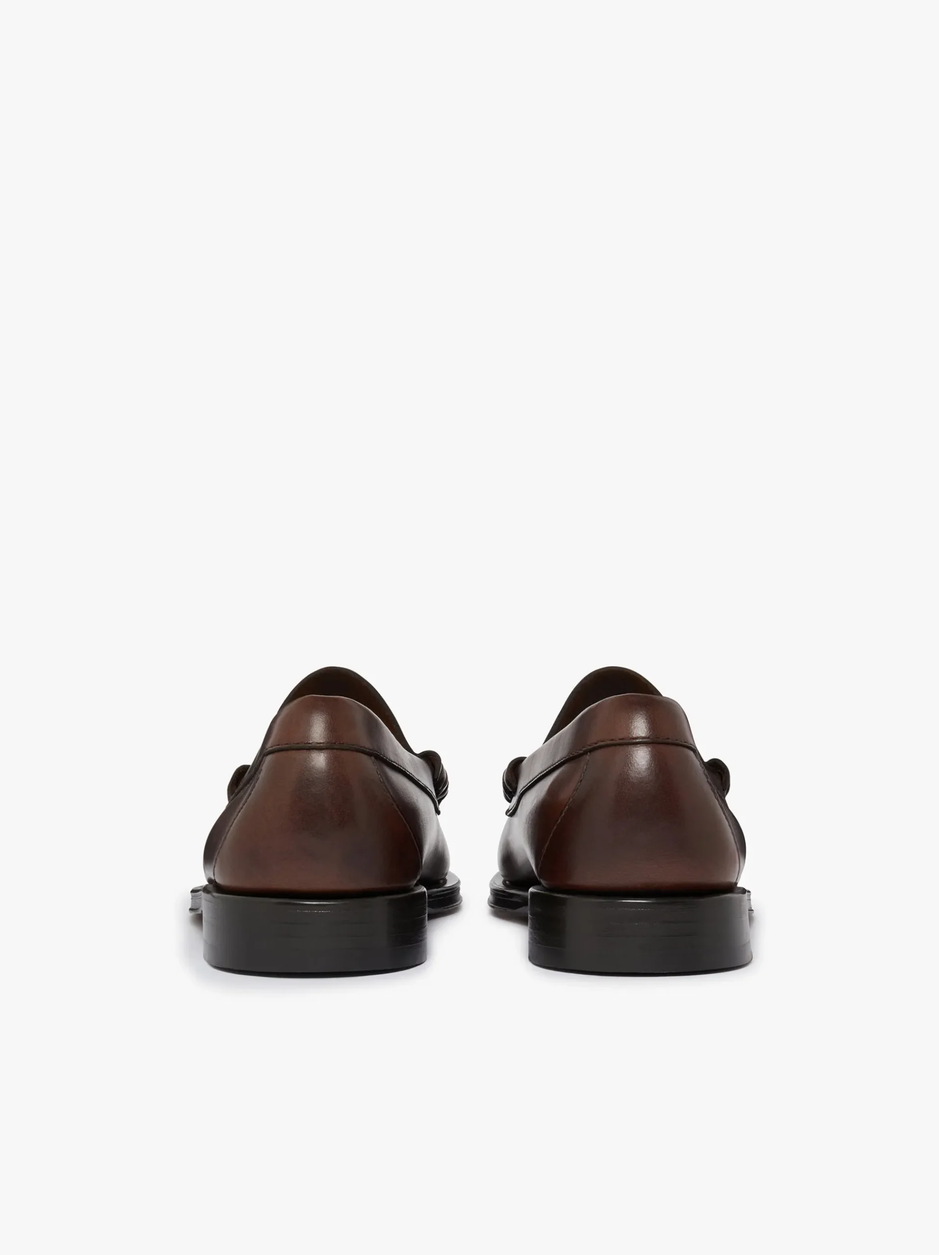 Best G.H.BASS Weejuns Larson Penny Loafers Chocolate Pull Up Leather