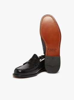 Online G.H.BASS Weejuns Larson Penny Slingback Loafers Black
