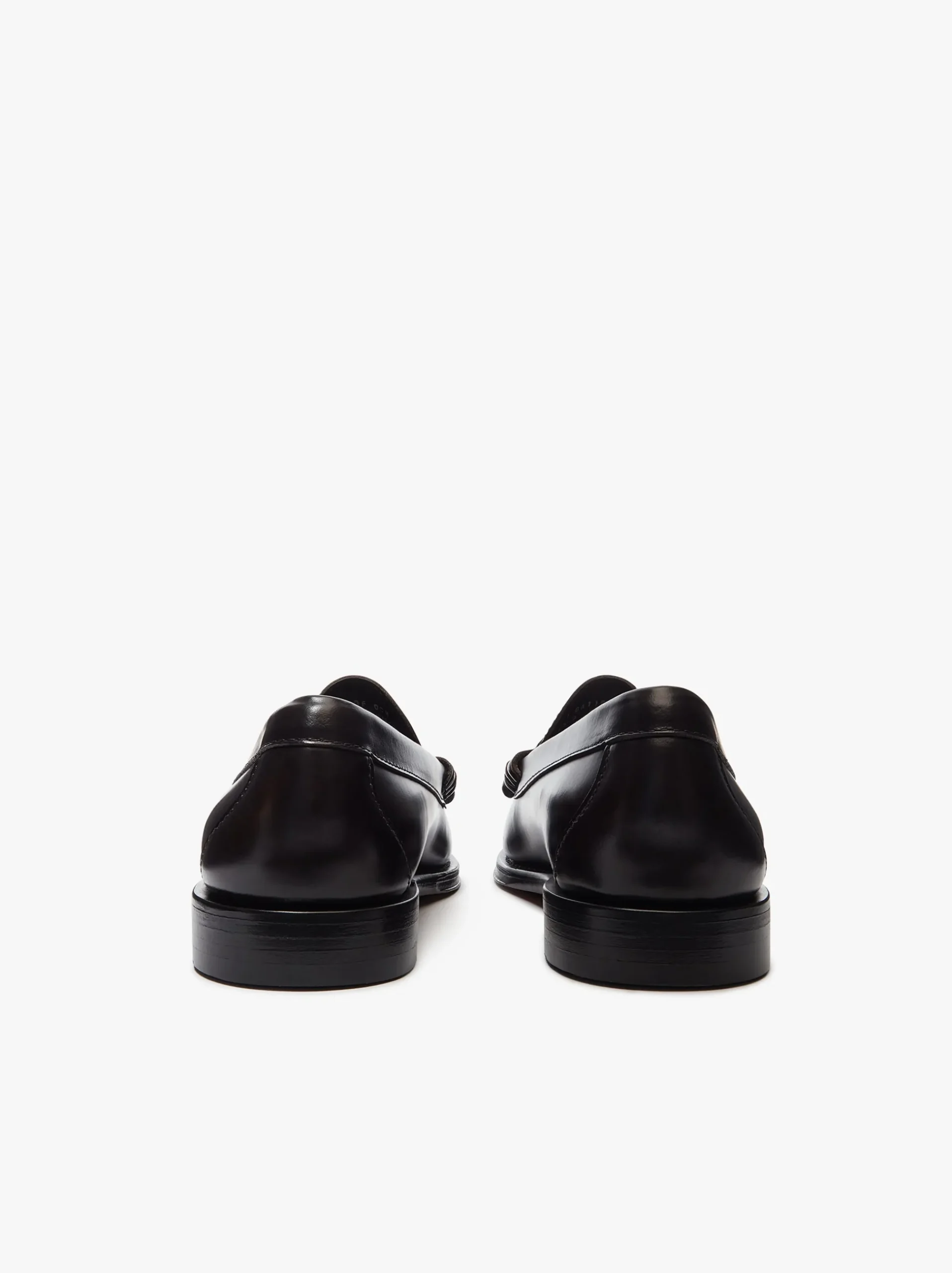 Sale G.H.BASS Weejuns Larson Weave Loafers leather Chocolate