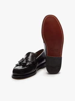 Hot G.H.BASS Weejuns Layton II Kiltie Loafers leather Chocolate