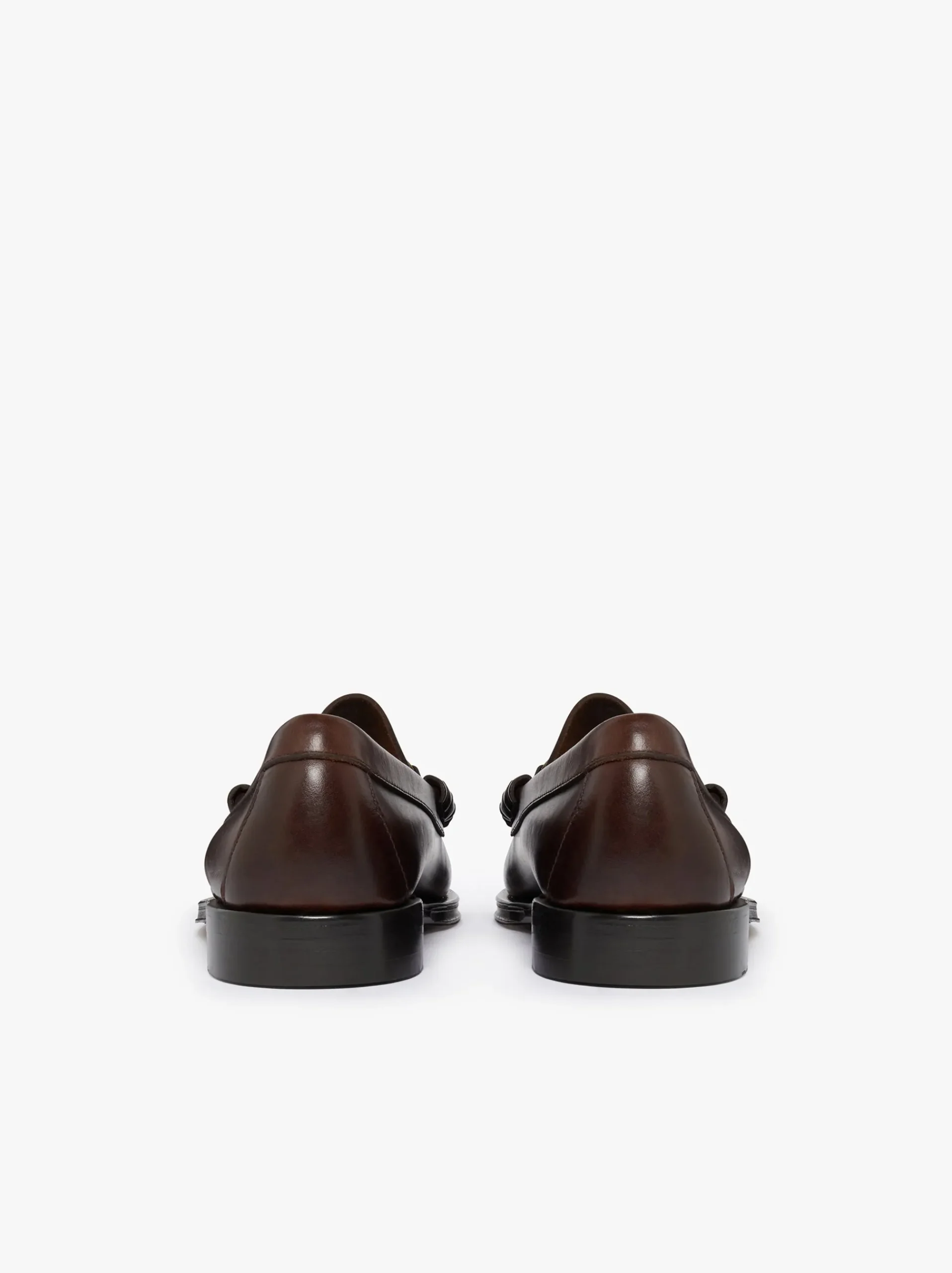Online G.H.BASS Weejuns Lincoln Penny Loafers pull up leather Chocolate