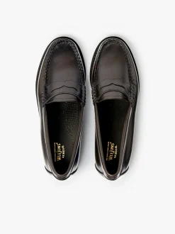 Discount G.H.BASS Weejuns Penny Loafers Leather Chocolate