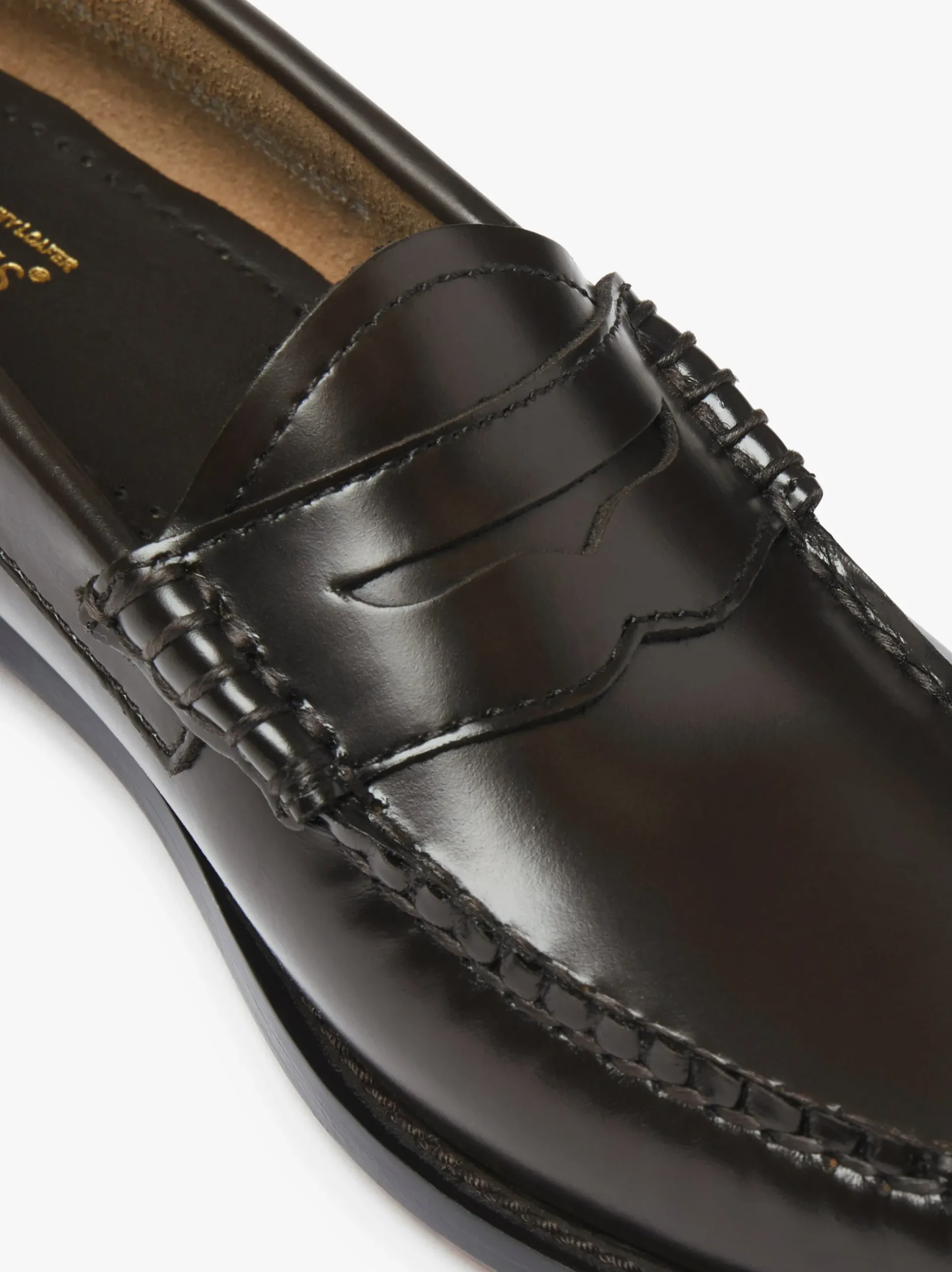 Discount G.H.BASS Weejuns Penny Loafers Leather Chocolate
