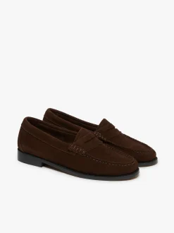 Sale G.H.BASS Weejuns Penny Loafers Chocolate suede