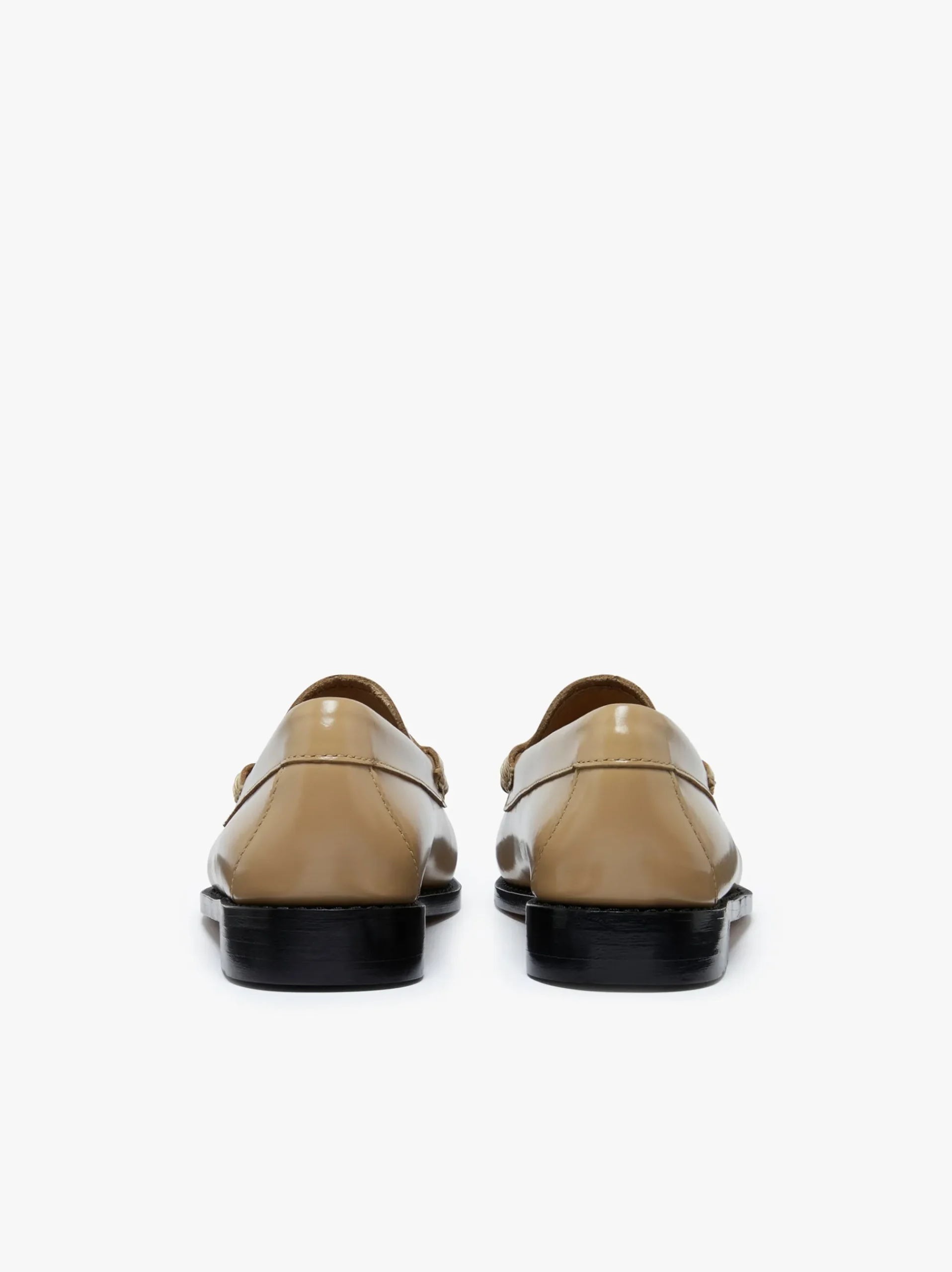 New G.H.BASS Weejuns Penny Loafers Leather Light Tan
