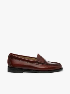 Discount G.H.BASS Weejuns Penny Loafers Leather Smoke Paprika