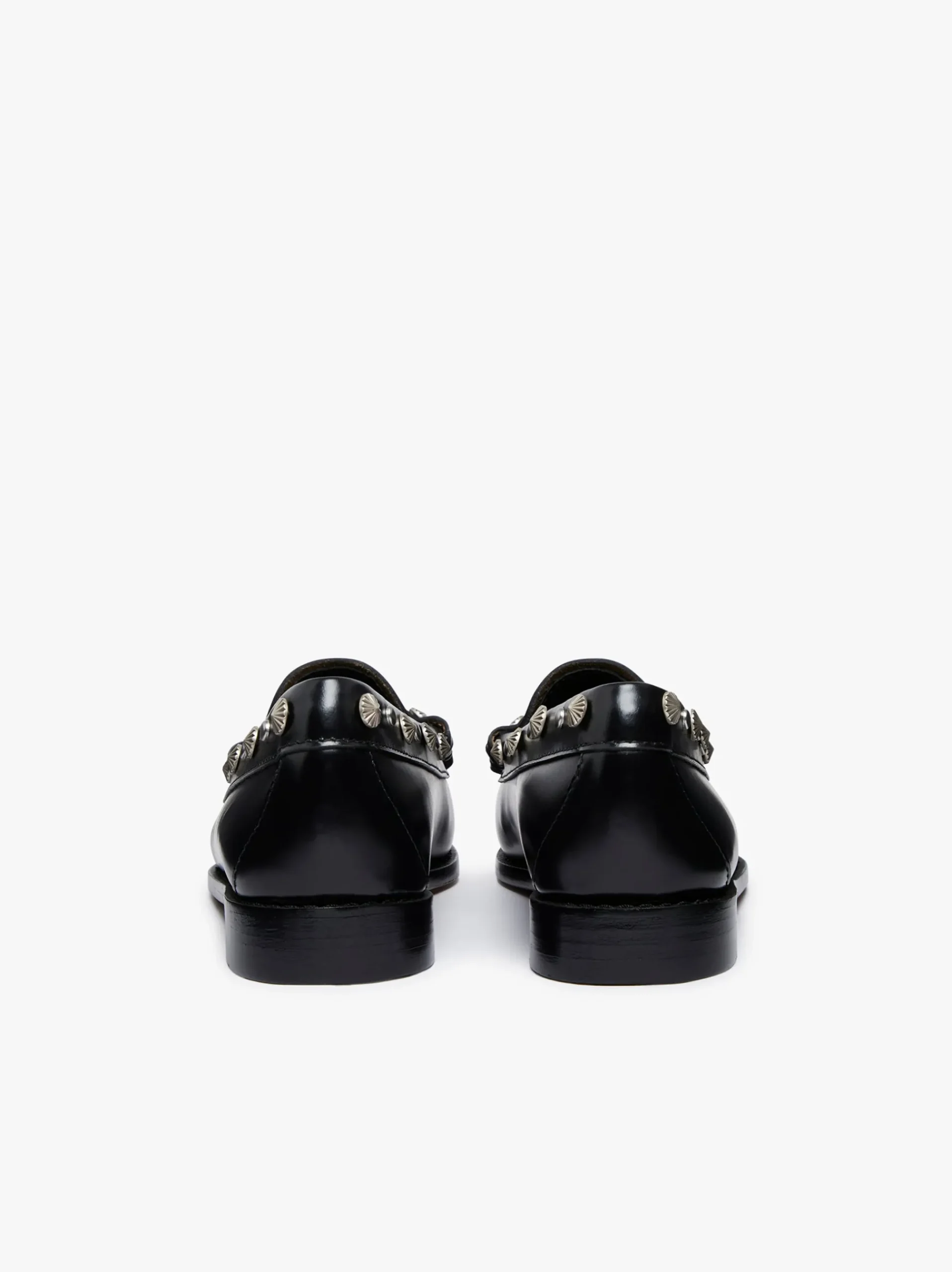 Clearance G.H.BASS Weejuns Penny Stud Loafers Leather Black