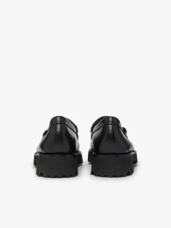 Sale G.H.BASS Weejuns 90s Esther Kiltie Tassel Loafers Leather Black