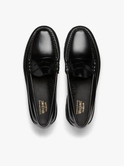 New G.H.BASS Weejuns 90s Larson Penny Loafers Leather Black