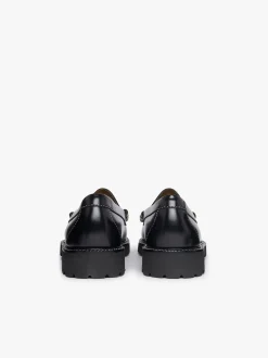 Clearance G.H.BASS Weejuns 90s Larson Penny Loafers Leather Black