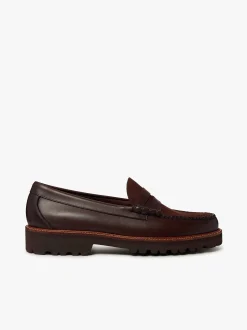 G.H.BASS Weejuns 90s Larson Penny Loafers Leather Chocolate