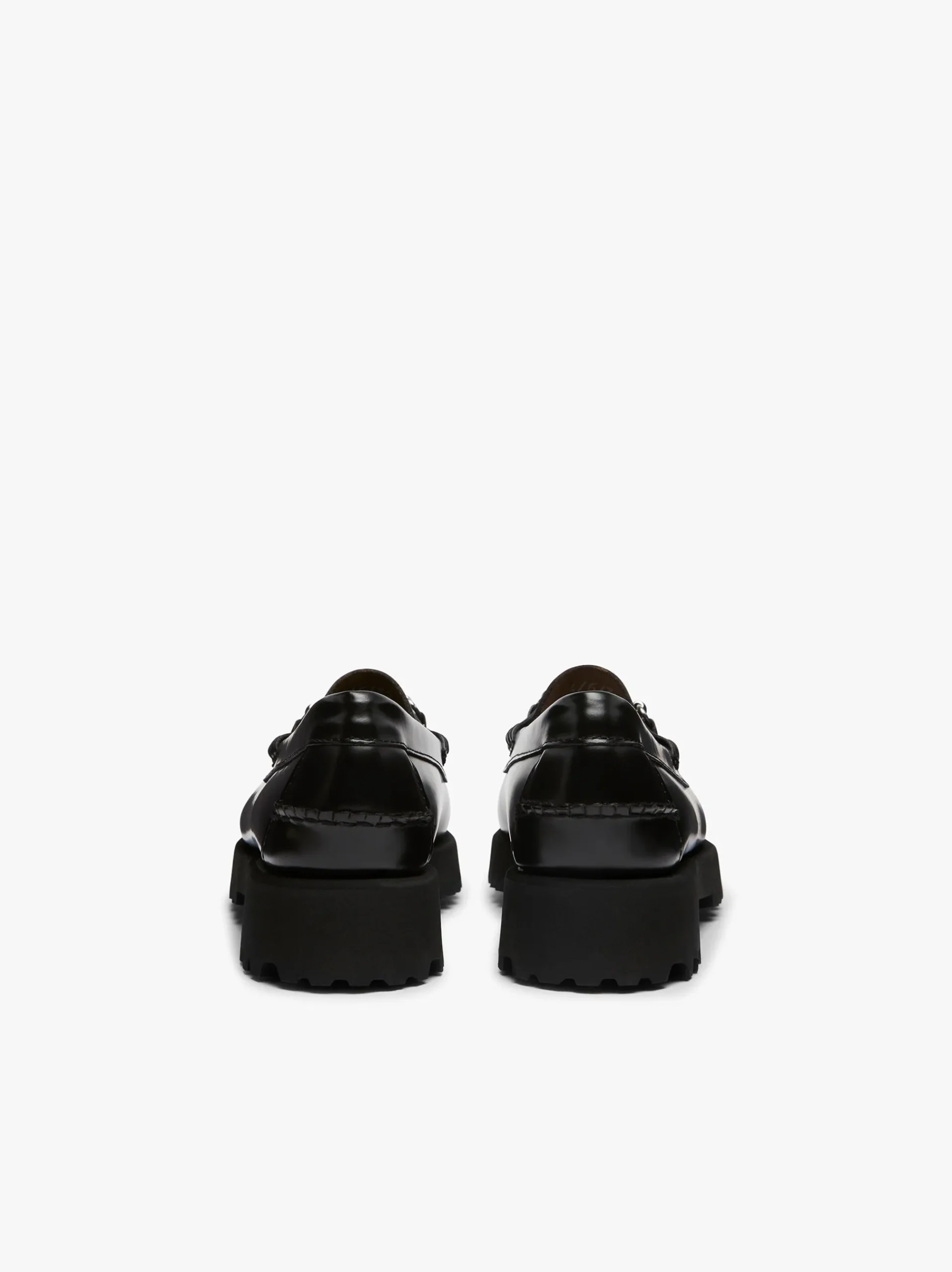 Outlet G.H.BASS Weejuns 90s Lianna Horsebit Loafers Leather Black