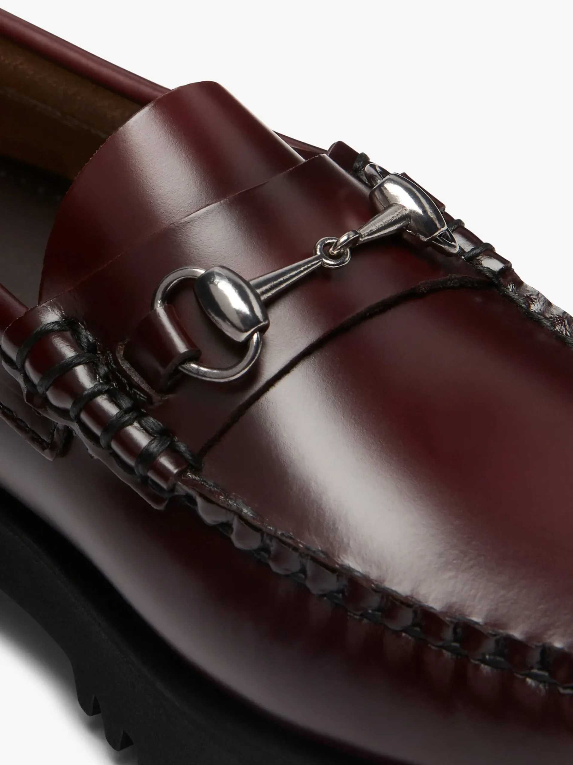 Online G.H.BASS Weejuns 90s Lianna Horsebit Loafers Leather Wine