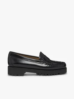 Outlet G.H.BASS Weejuns 90s Penny Loafers Leather Black