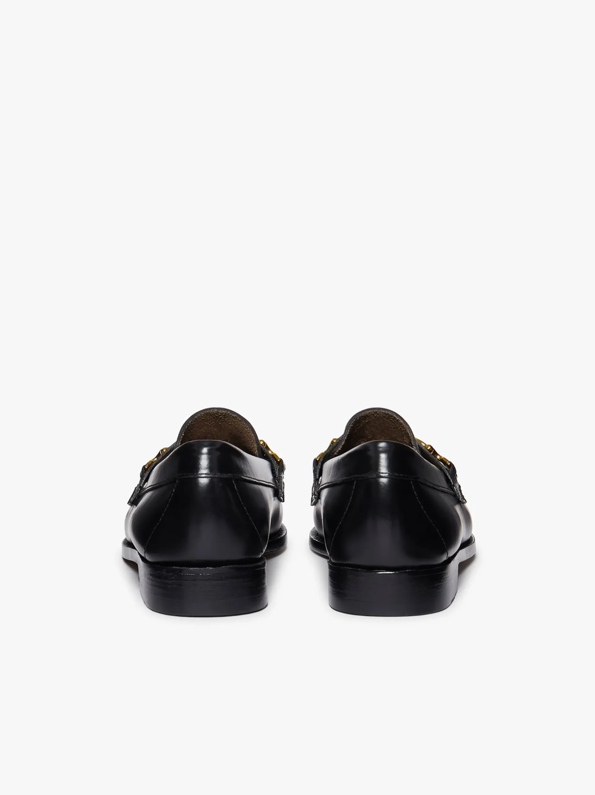 Discount G.H.BASS Weejuns Tetra Tassel Loafers Leather Black
