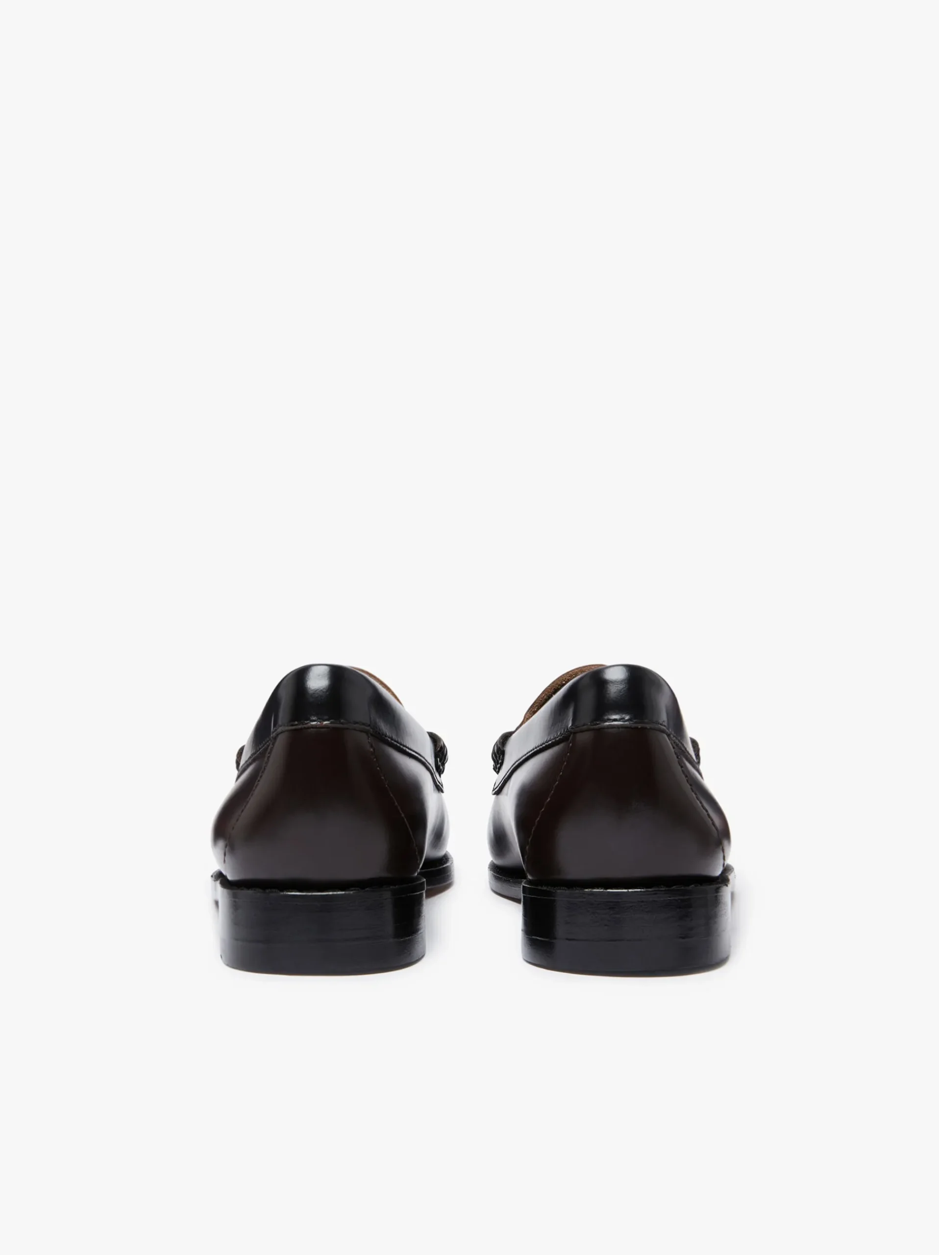 Online G.H.BASS Weejuns Tricolour Penny Loafers Dark Brown, Black & Plum Leather