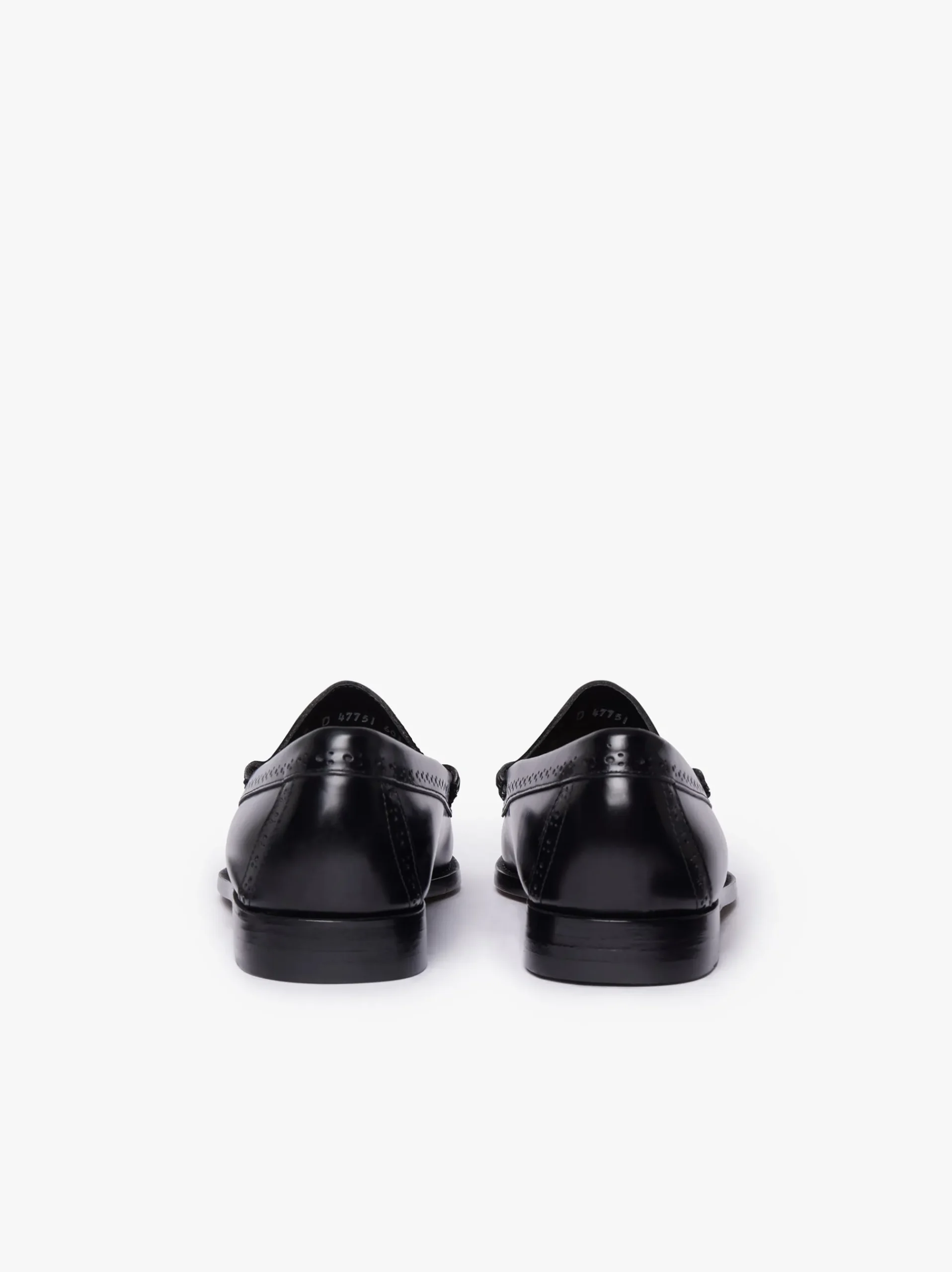 Best G.H.BASS Weejuns Venetian Brogue Loafers Leather Black