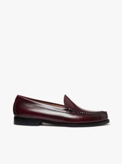 Outlet G.H.BASS Weejuns Venetian Loafers Leather Wine