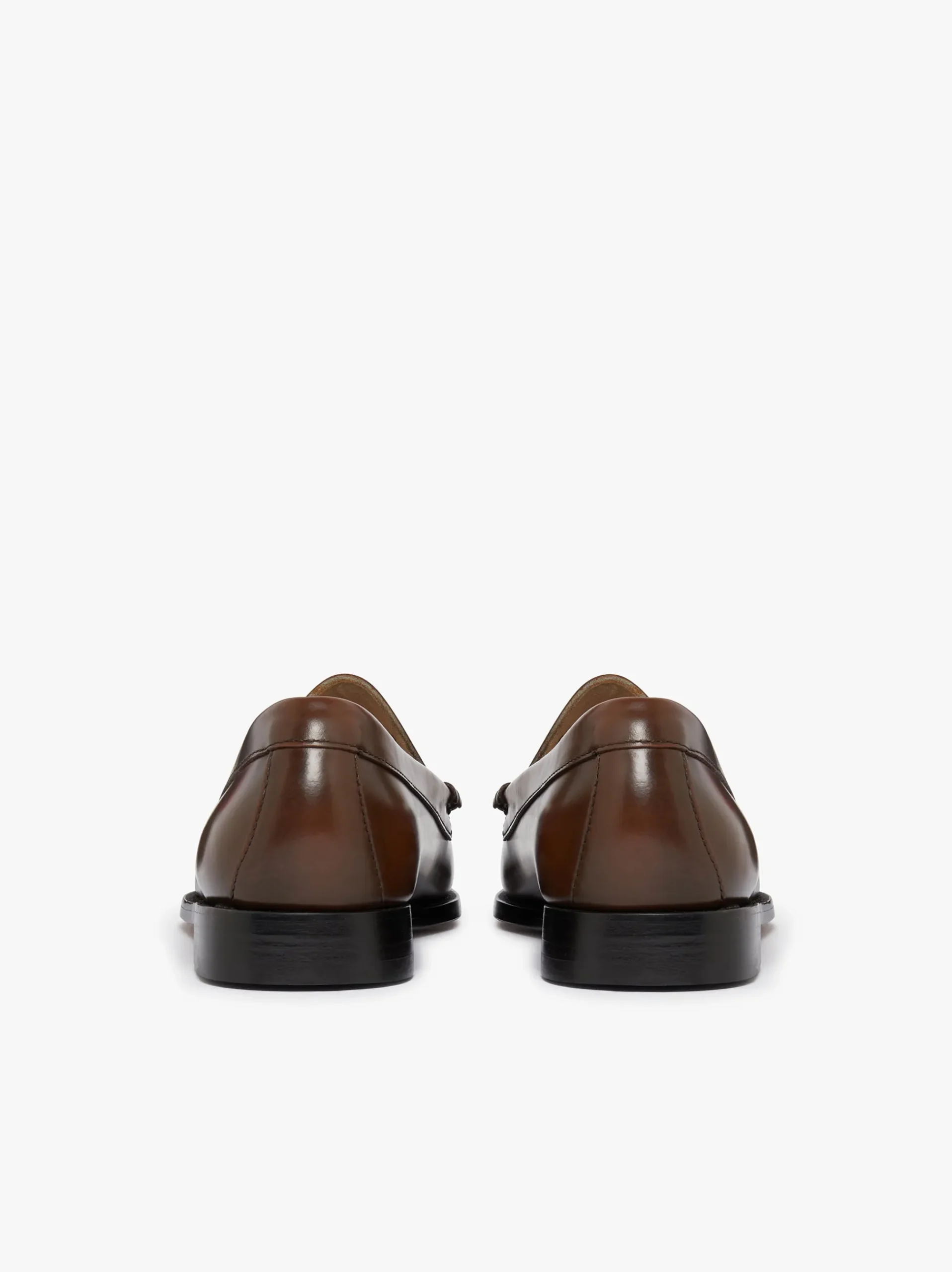 Online G.H.BASS Weejuns Venetian Loafers Whiskey Brown Leather Mid brown
