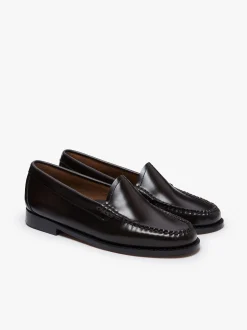 G.H.BASS Weejuns Venetian Loafers Leather Chocolate