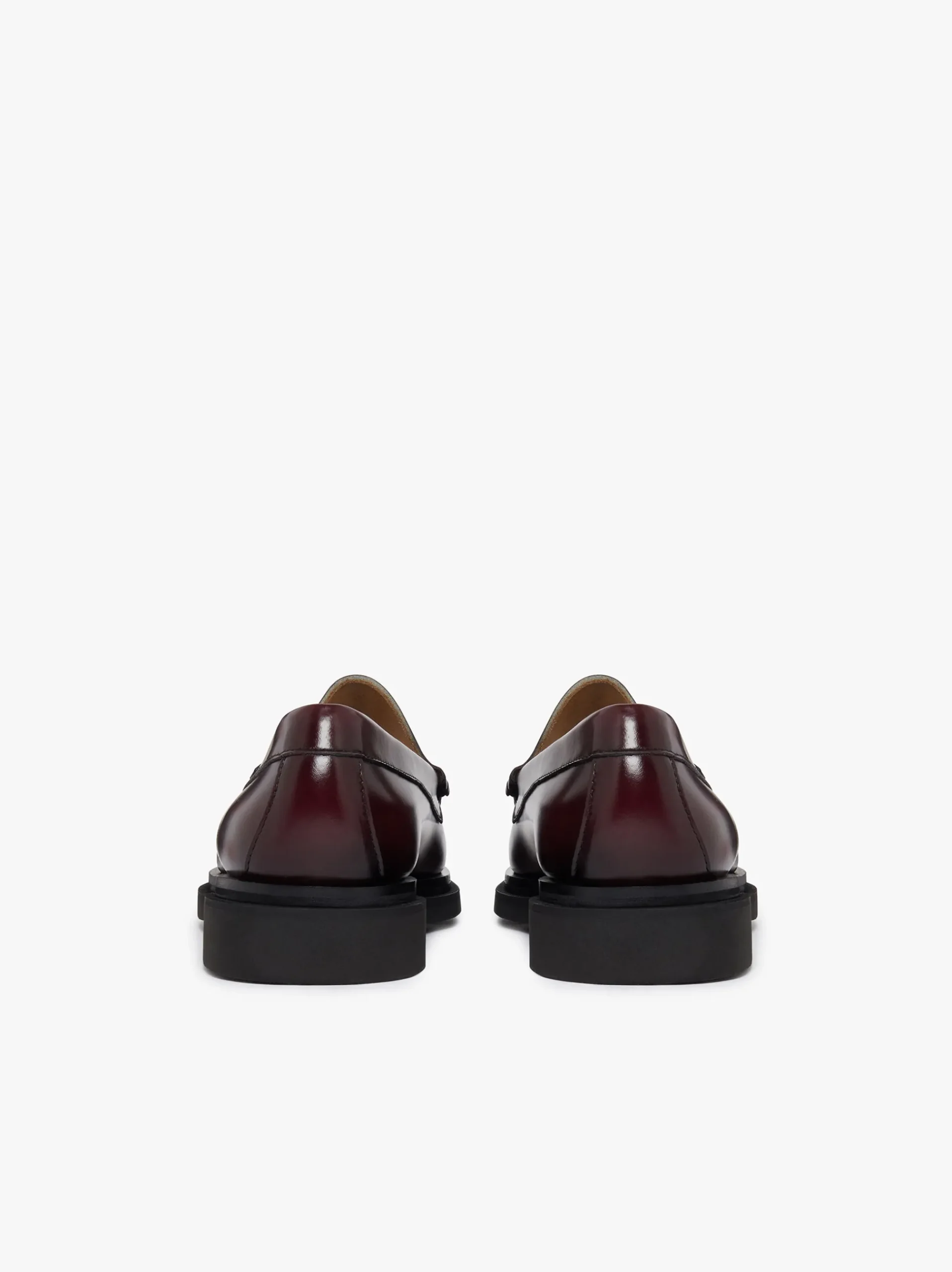 Online G.H.BASS Weejuns Venetian Step Loafers leather Wine