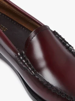 G.H.BASS Weejuns Whitney Venetian Loafers Leather Wine