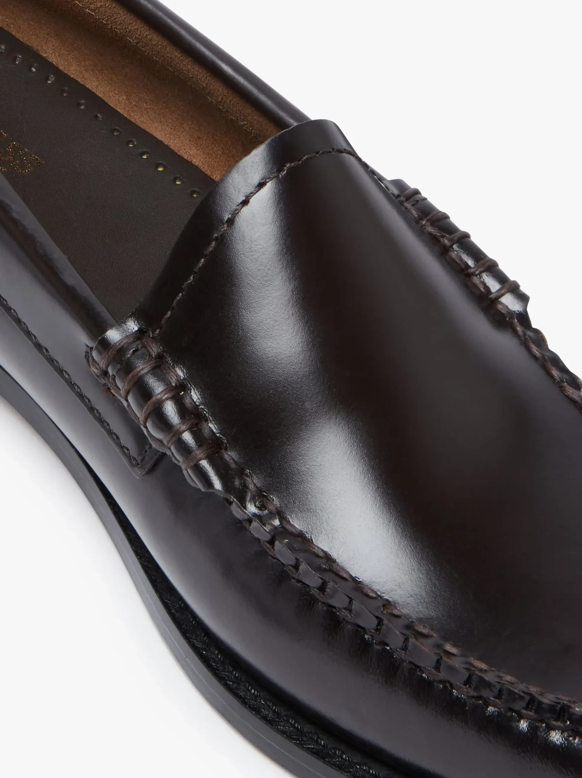Online G.H.BASS Weejuns Whitney Venetian Loafers leather Dark Brown
